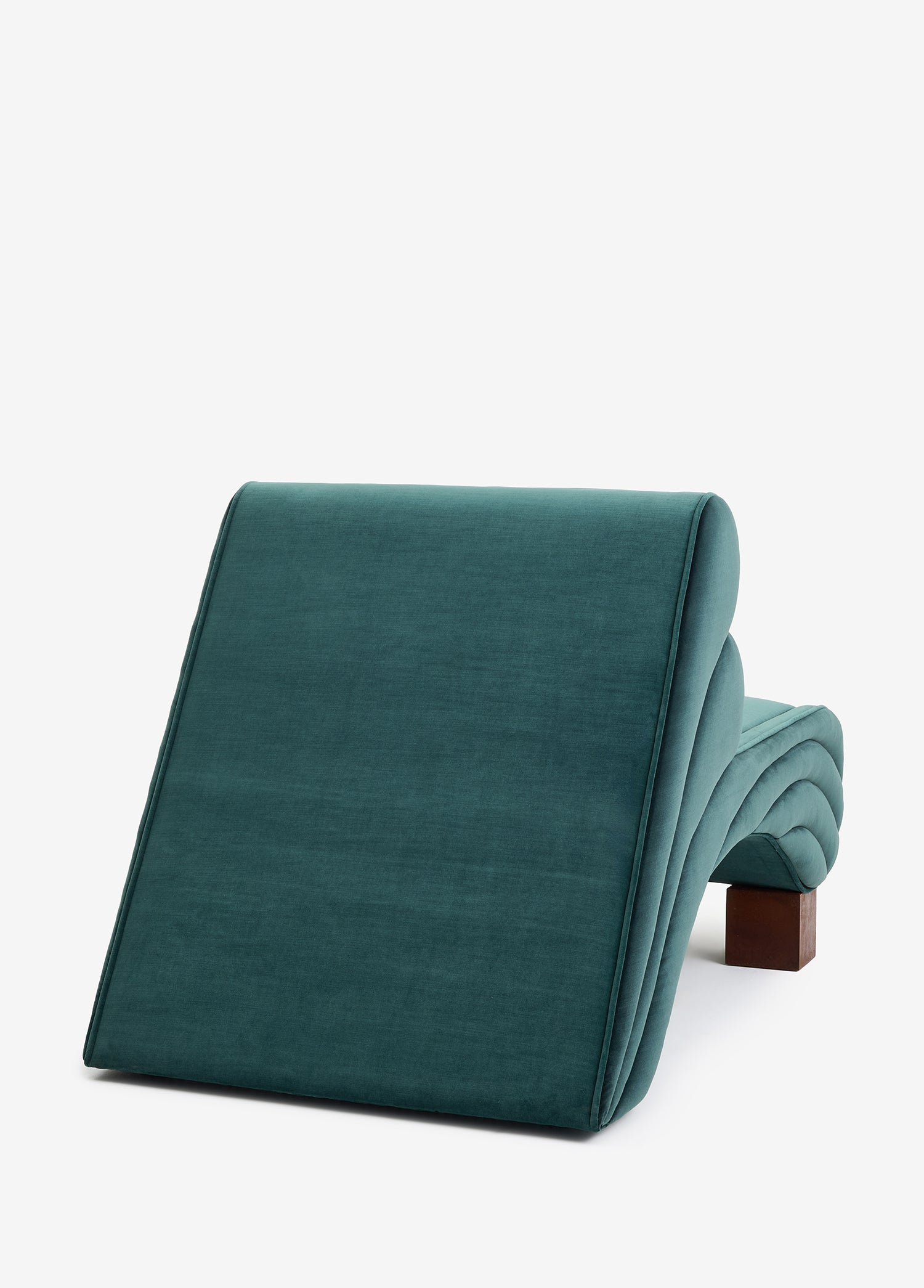 Nami Lounge Petrol Yeşili Kadife Berjer-Berjer-ALPAQ STUDIO-NowShopFun