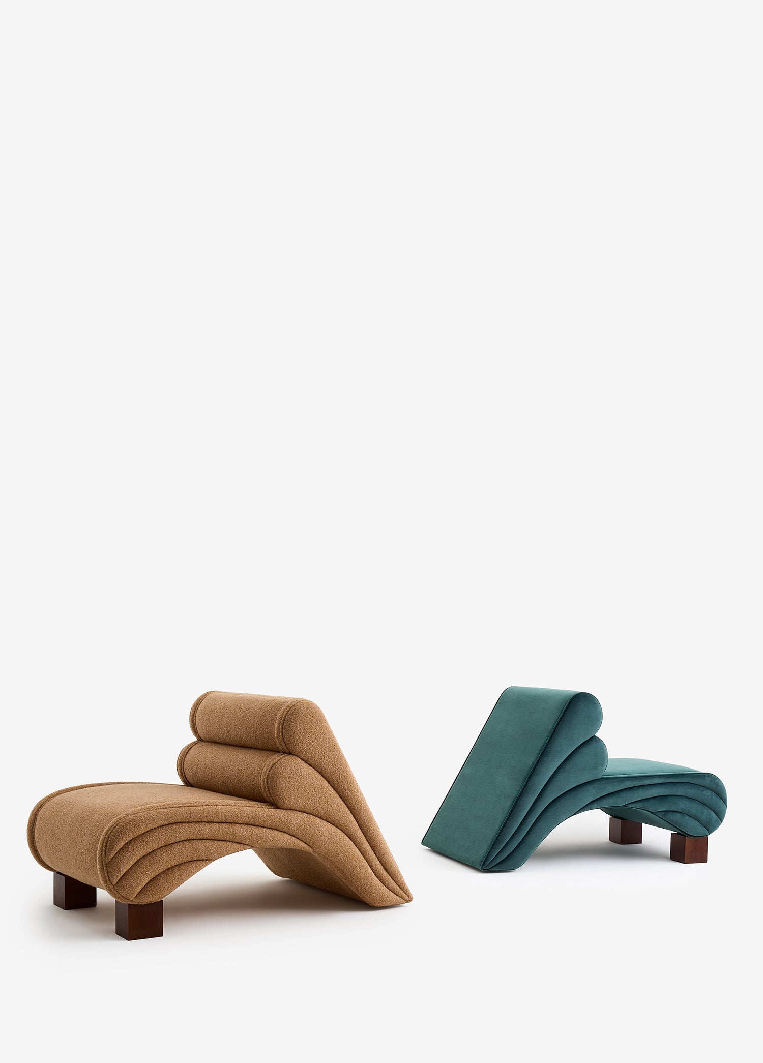 Nami Lounge Petrol Yeşili Kadife Berjer-Berjer-ALPAQ STUDIO-NowShopFun