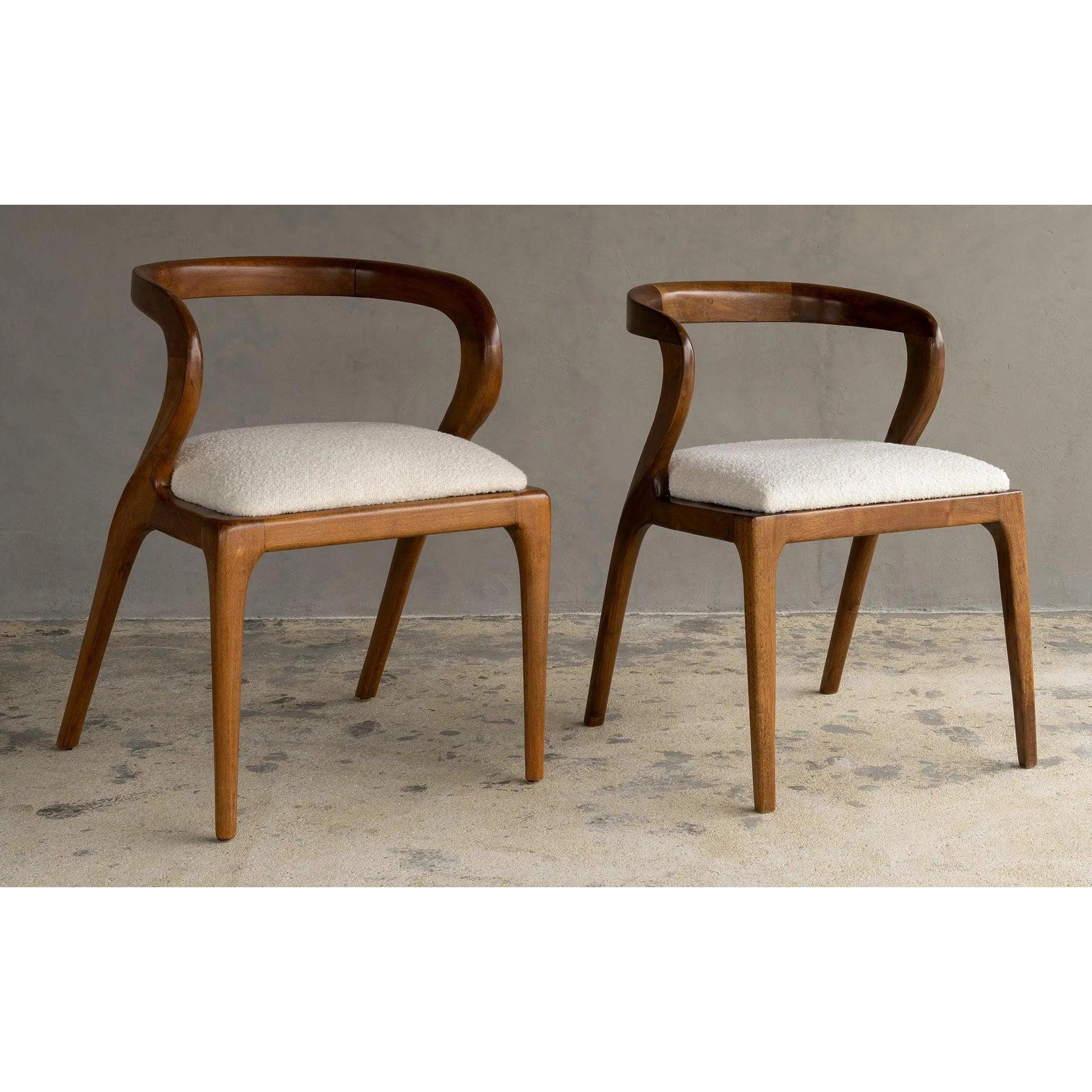 Nana Ceviz Ahşap Sandalye Küçük