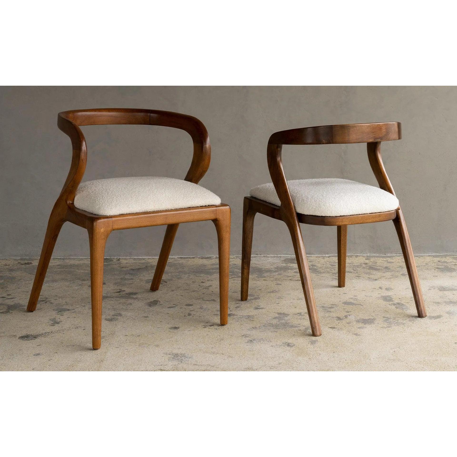 Nana Ceviz Ahşap Sandalye Küçük