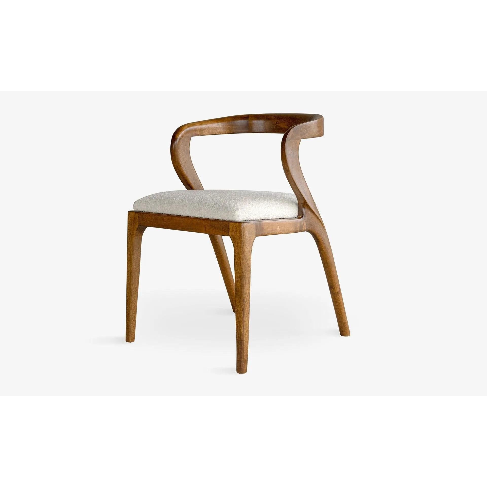 Nana Ceviz Ahşap Sandalye Küçük