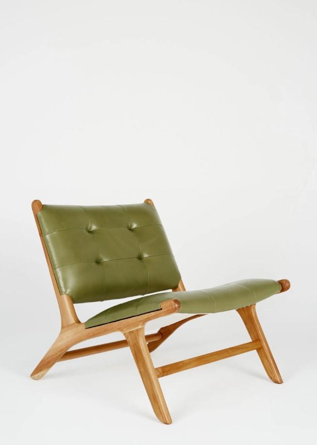 Davina Real Leather Armchair