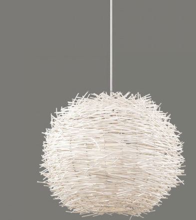 Natan Sarkit 1l White Ø45x180 Cm E27 1x20w