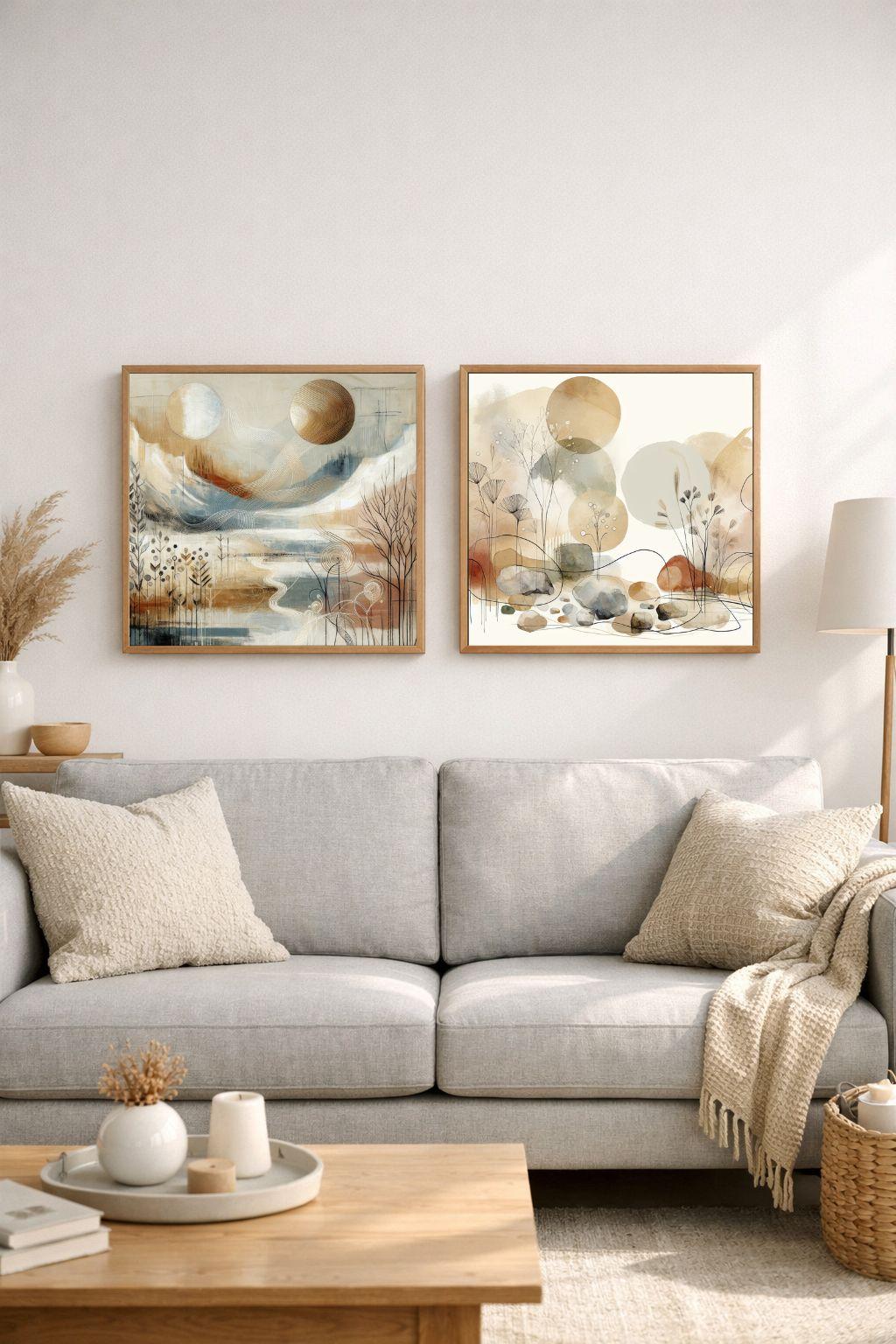 Natura Çerçeveli Tablo