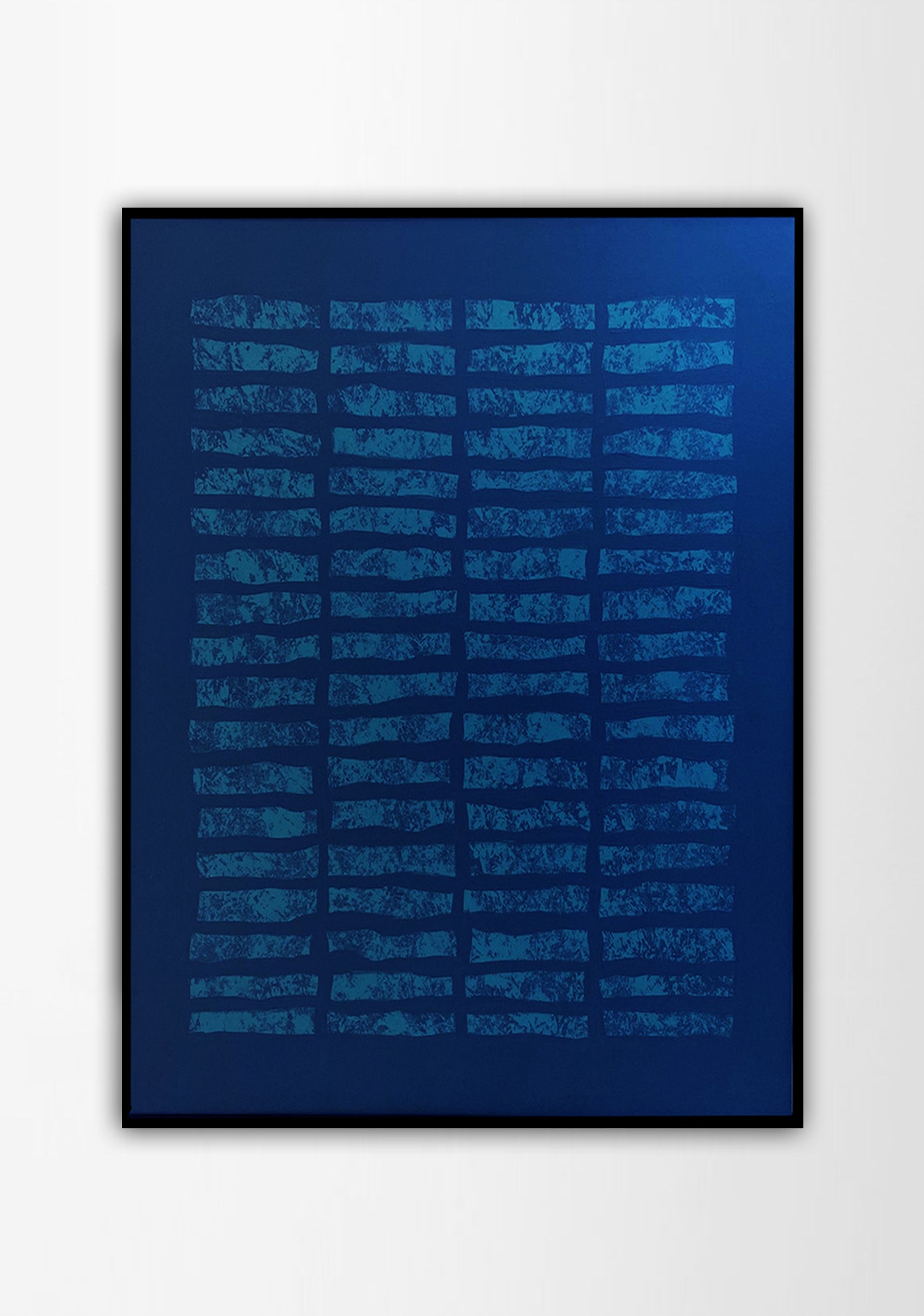 Navy Stamps Kanvas Üzeri Akrilik El Yapımı Tablo