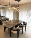 Nebula Black Dining Avize