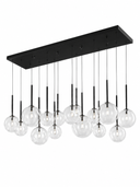 Nebula Black Dining Avize