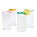 Nell Highball Bardak Karışık 4lü Set Çok Renkli-Juliska İçecek & Bar-Juliska-NowShopFun