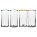 Nell Highball Bardak Karışık 4lü Set Çok Renkli-Juliska İçecek & Bar-Juliska-NowShopFun