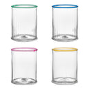 Nell İkili Old Fashioned Bardak Karışık 4lü Set Çok Renkli-Juliska İçecek & Bar-Juliska-NowShopFun