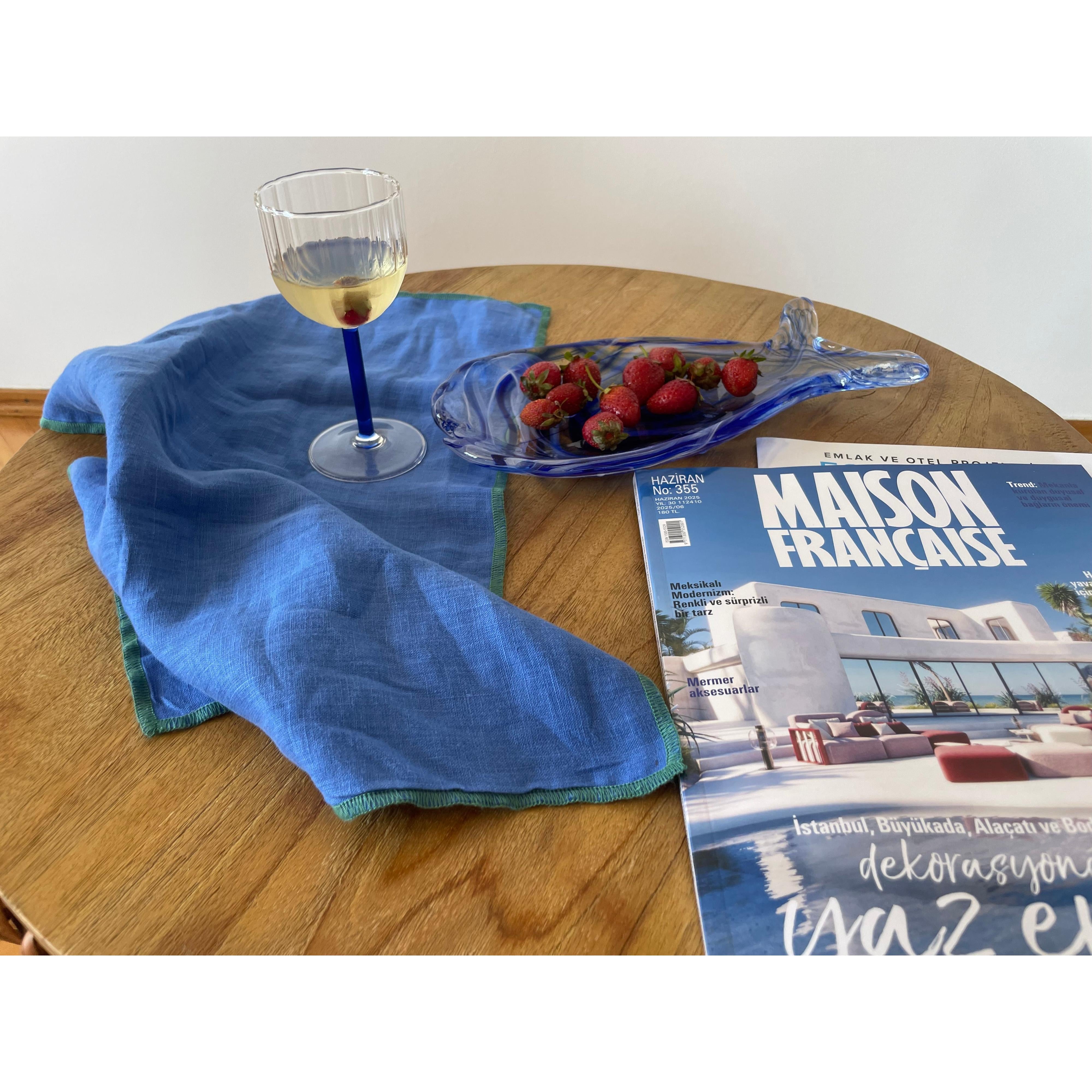 Nemo, %100 Üfleme Cam Balık Sunum Tabağı