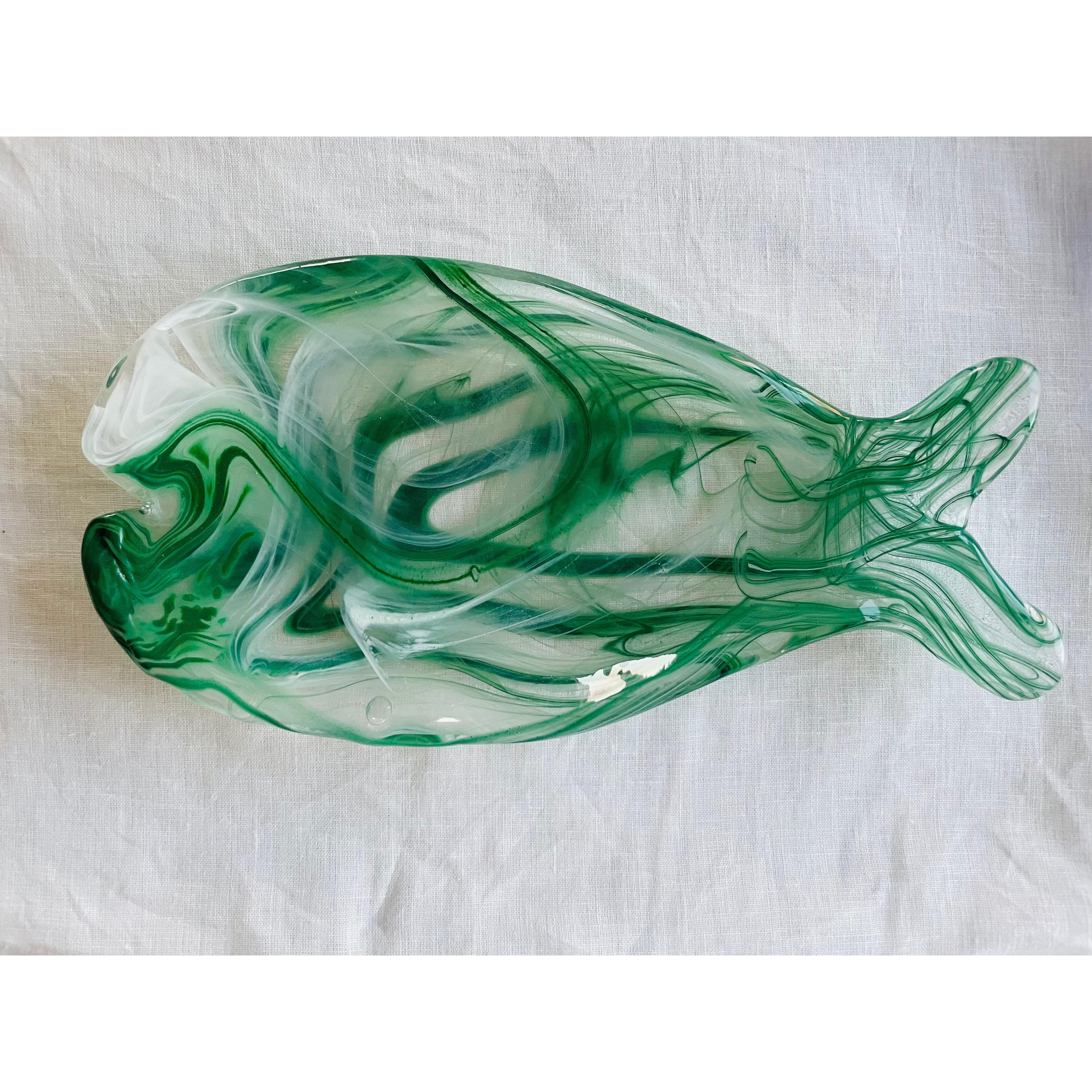 Nemo, %100 Üfleme Cam Balık Sunum Tabağı