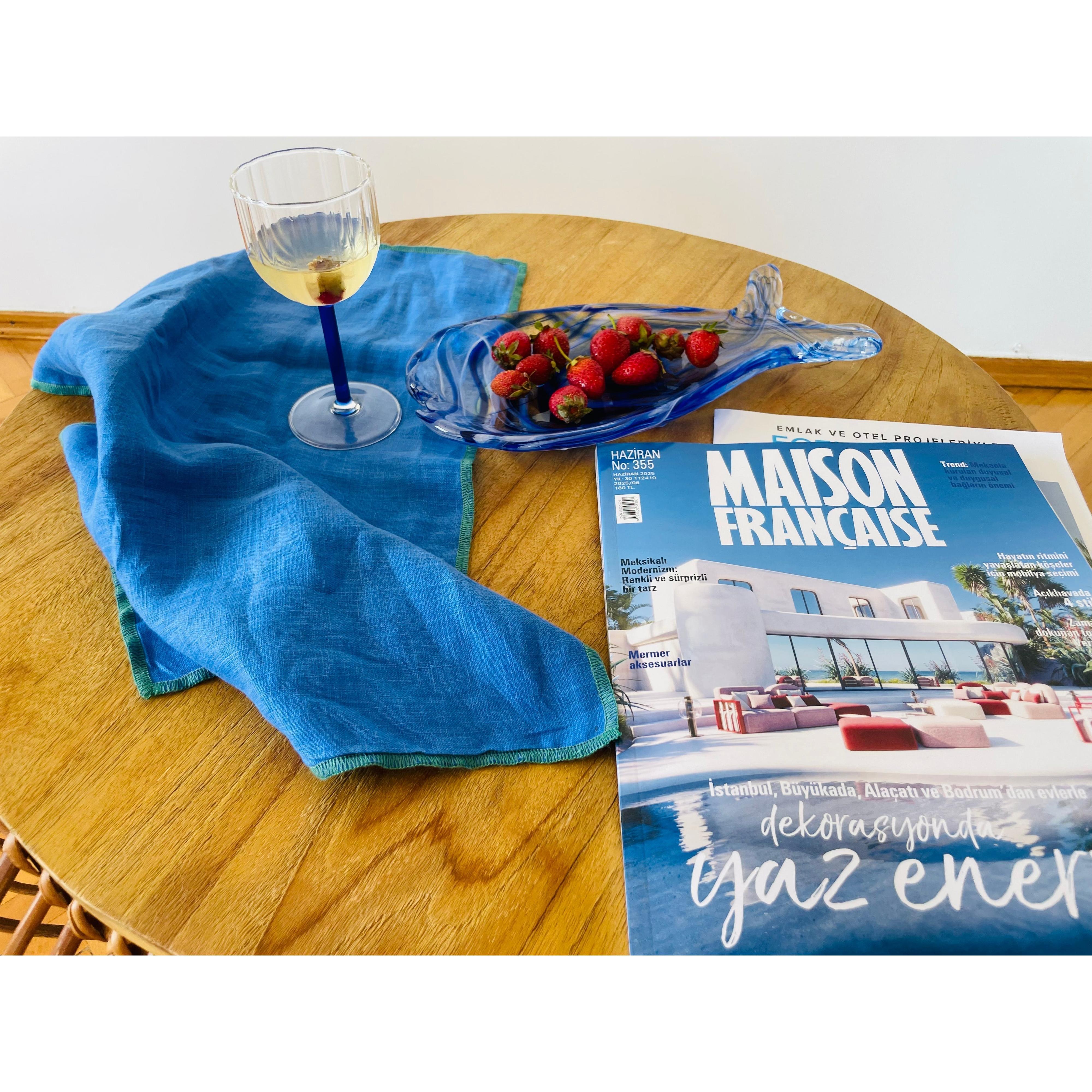 Nemo, %100 Üfleme Cam Balık Sunum Tabağı