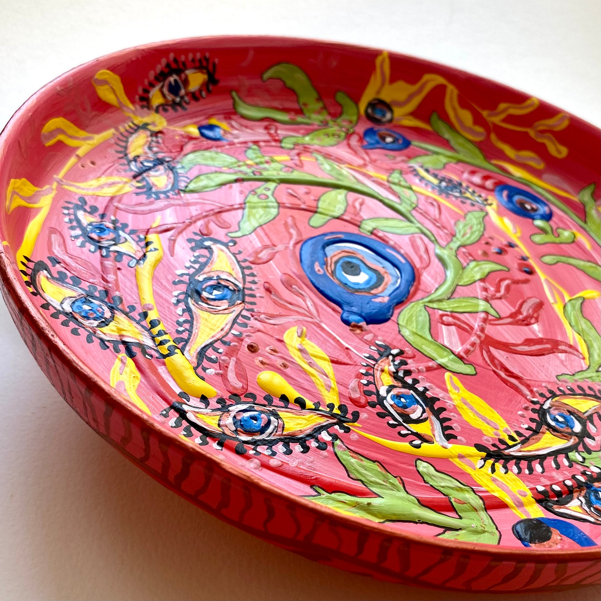 Neon Evil Eye Tabak