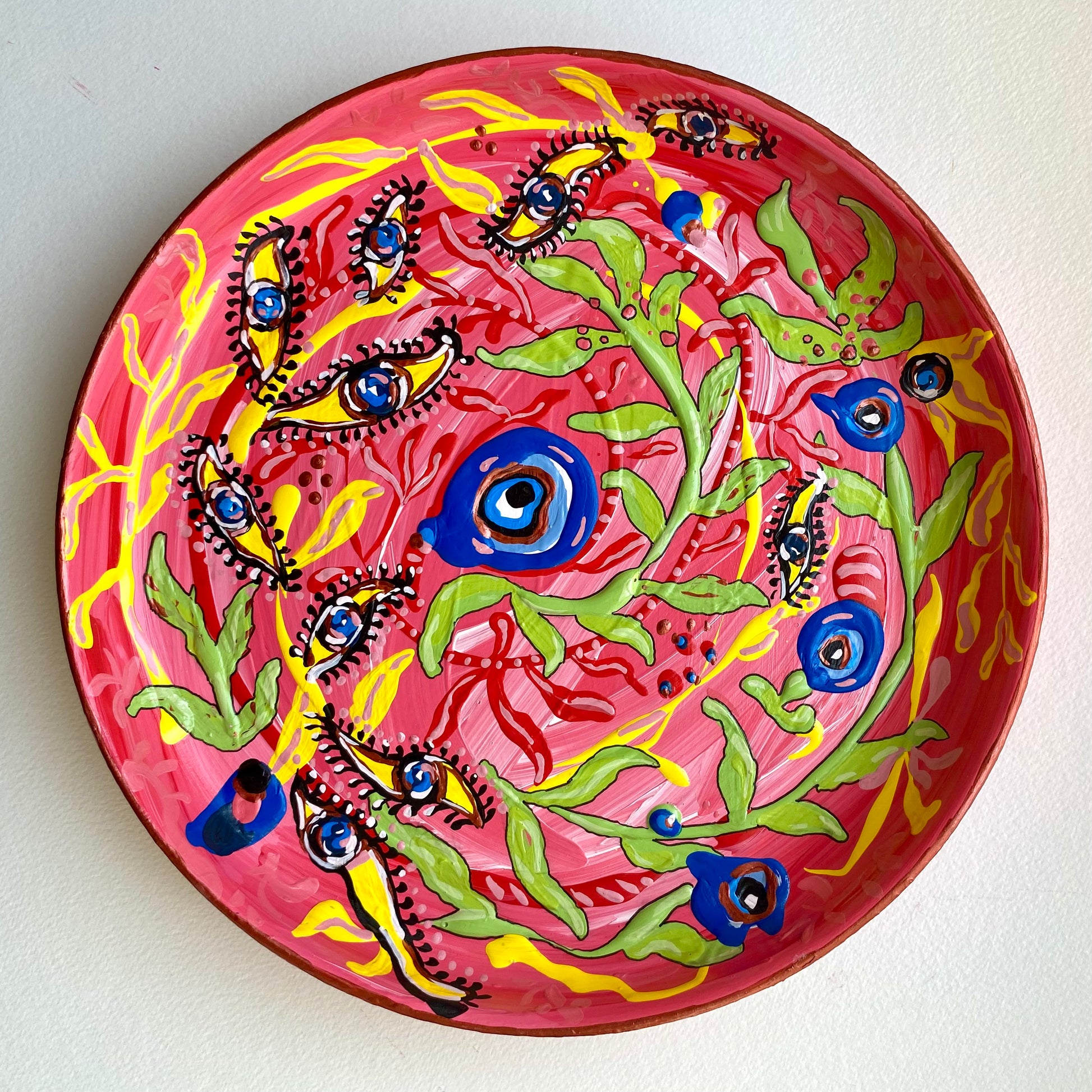 Neon Evil Eye Tabak