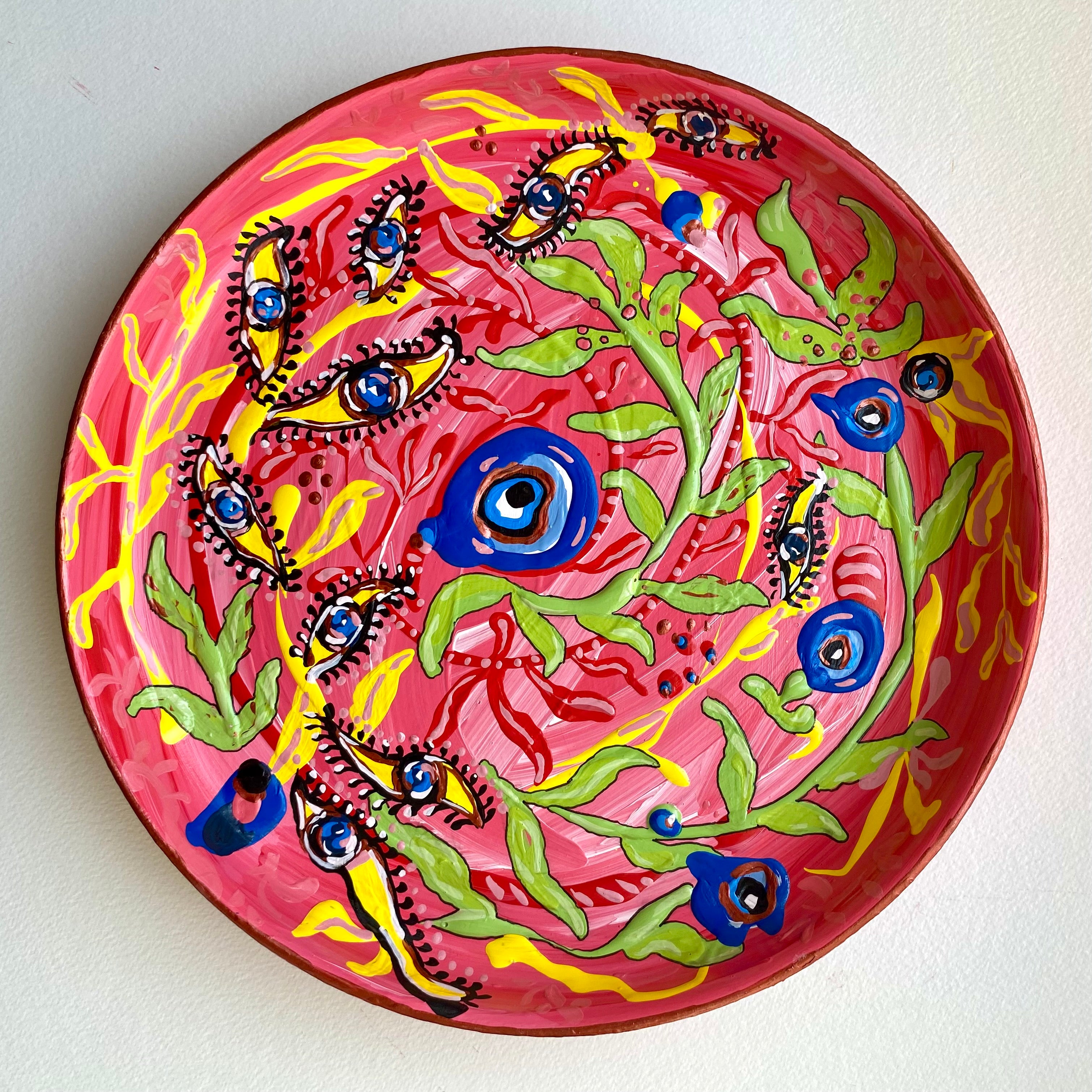 Neon Evil Eye Tabak