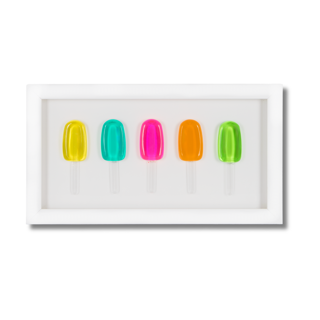 Neon Popsicles Duvar Dekoru