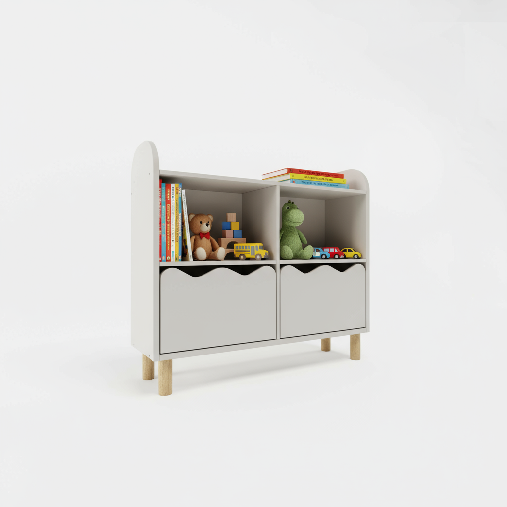 Nero Çiftli Dolap-Dolap-Vuvito-Pastel Turuncu-NowShopFun