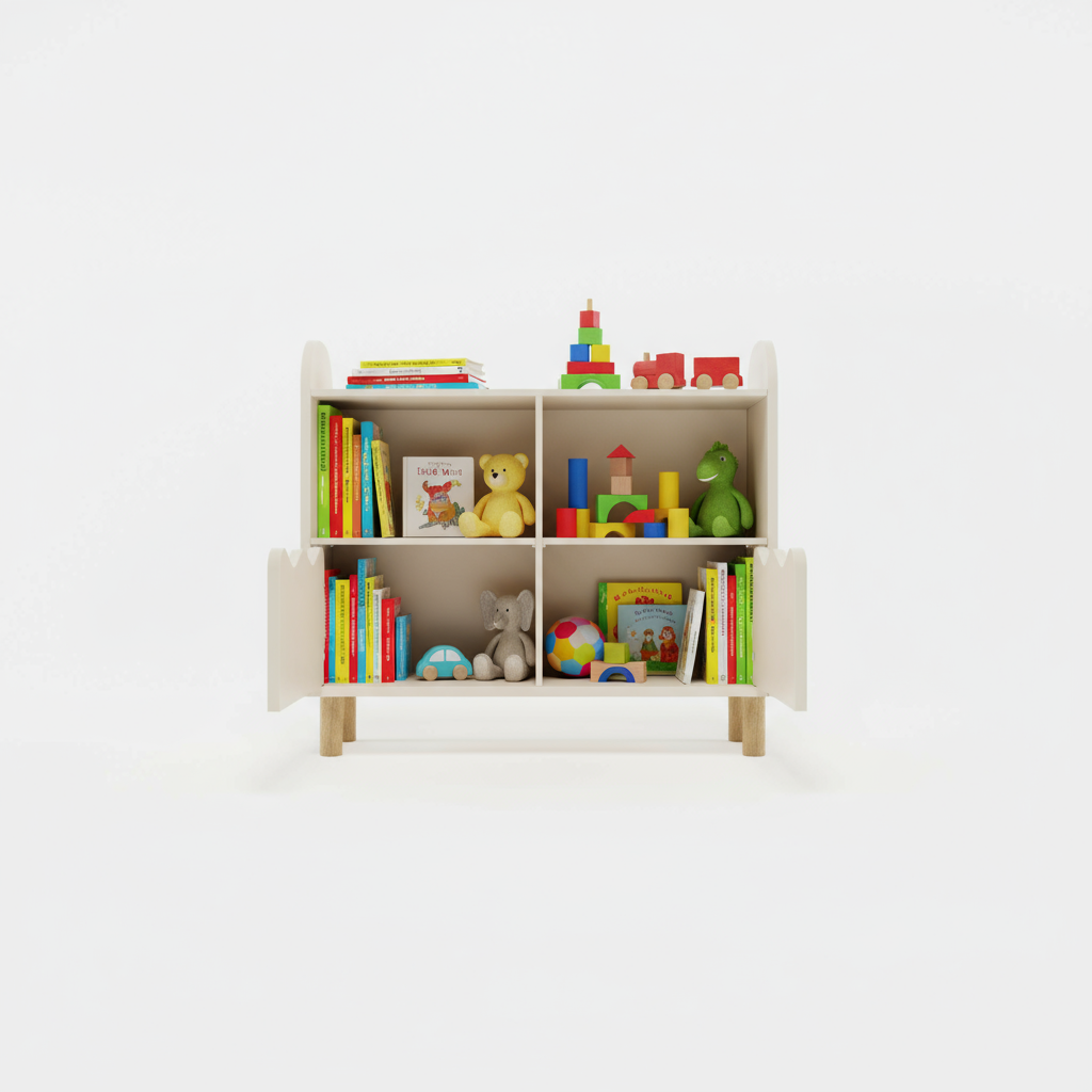 Nero Çiftli Dolap-Dolap-Vuvito-Pastel Turuncu-NowShopFun