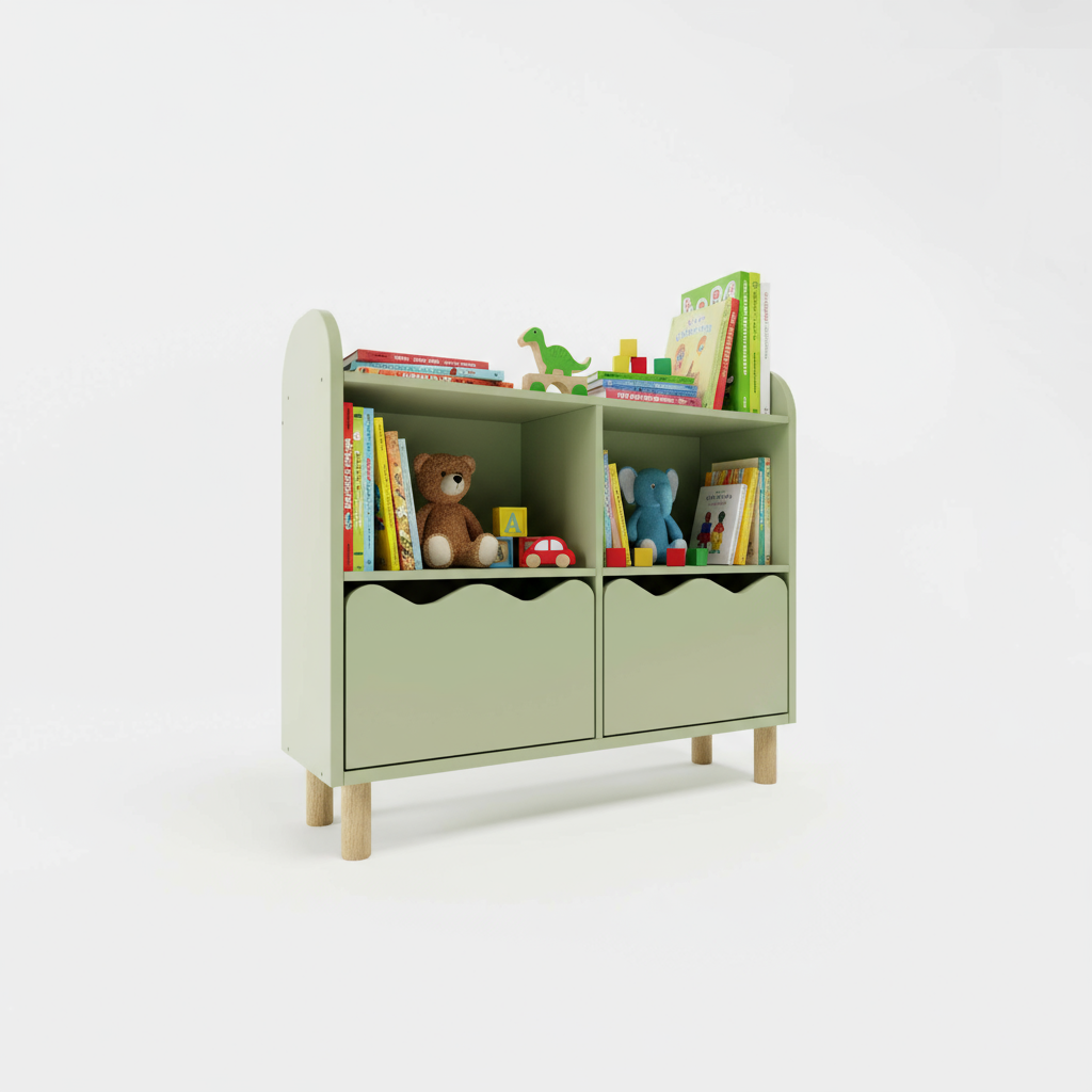 Nero Çiftli Dolap-Dolap-Vuvito-Pastel Turuncu-NowShopFun
