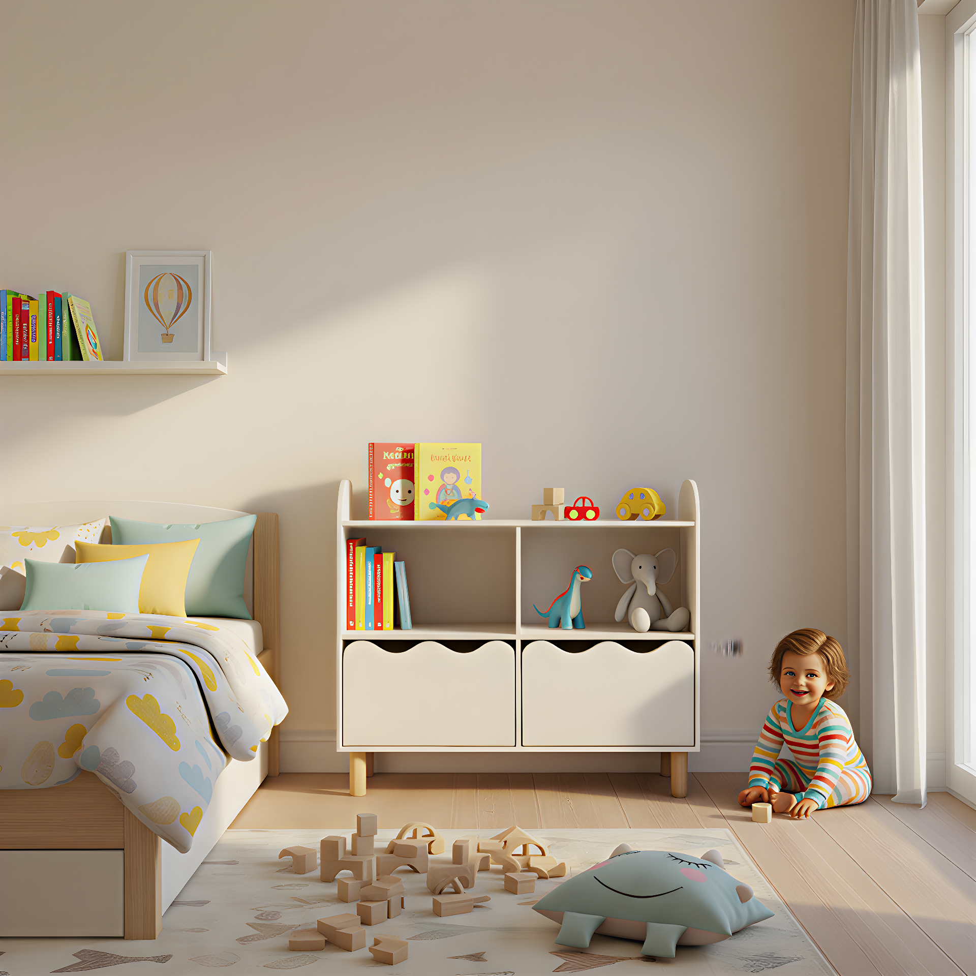 Nero Çiftli Dolap-Dolap-Vuvito-Pastel Turuncu-NowShopFun