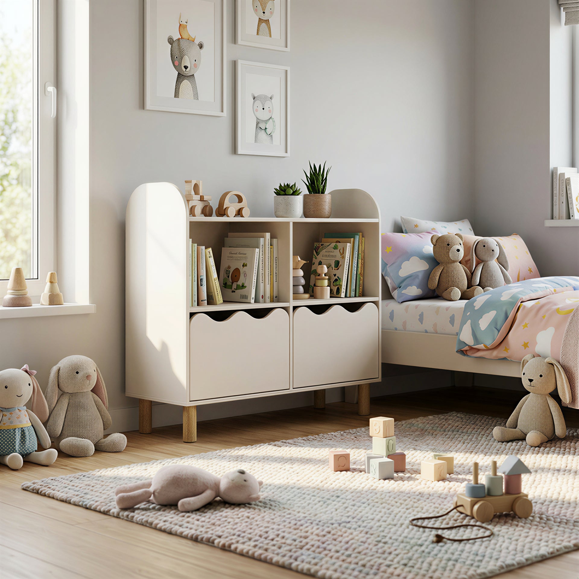 Nero Çiftli Dolap-Dolap-Vuvito-Pastel Turuncu-NowShopFun