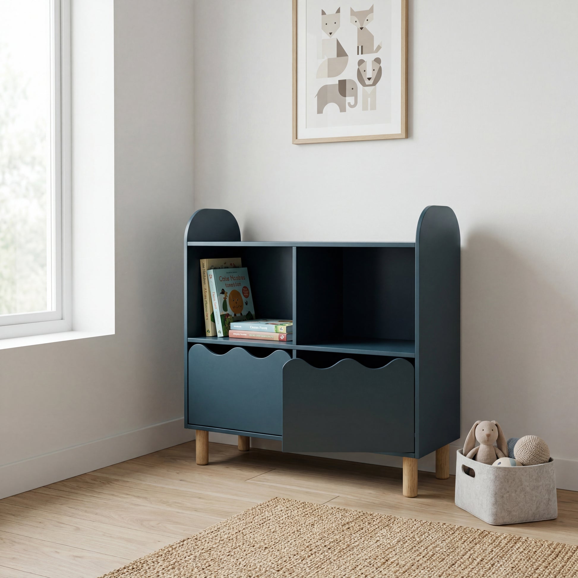 Nero Çiftli Dolap-Dolap-Vuvito-Pastel Turuncu-NowShopFun