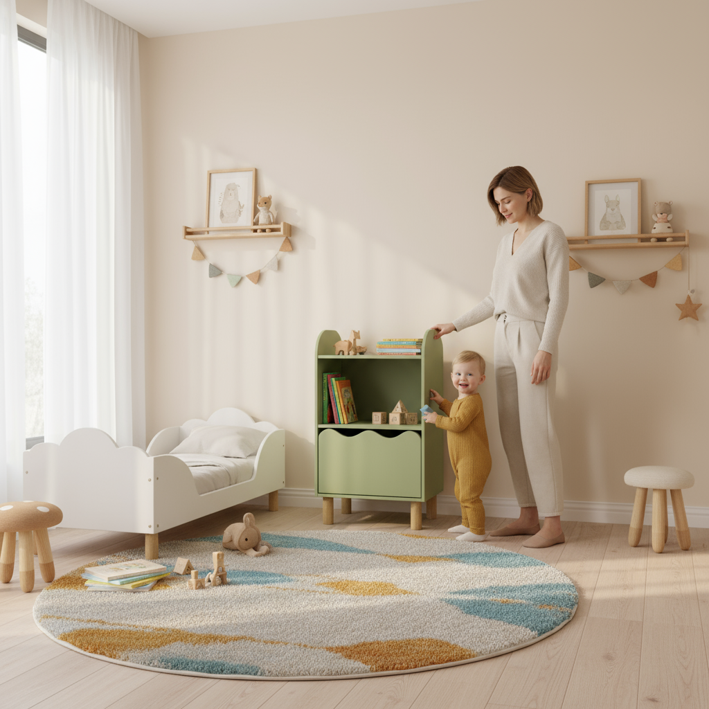 Nero Tekli Dolap-Dolap-Vuvito-Pastel Turuncu-NowShopFun