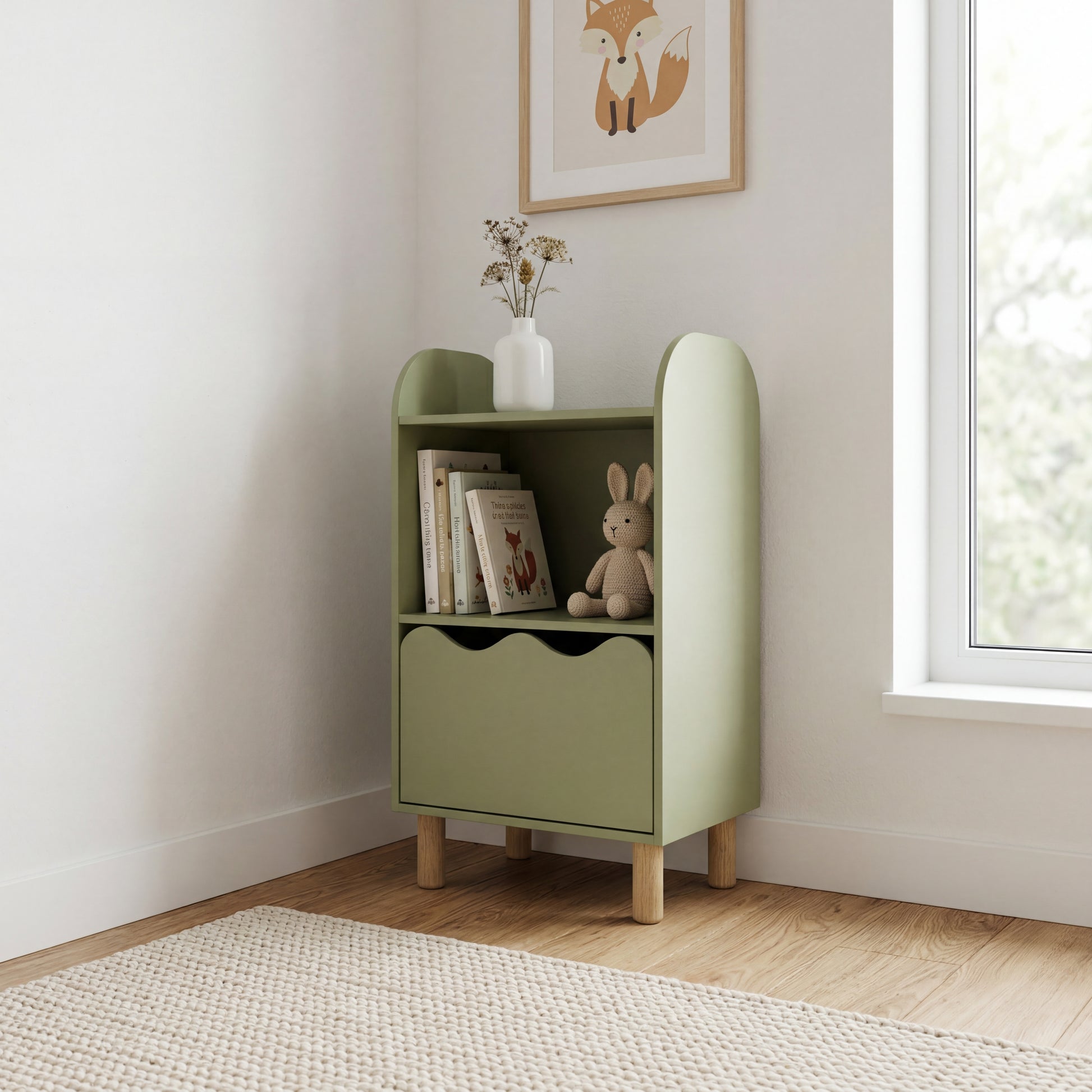 Nero Tekli Dolap-Dolap-Vuvito-Pastel Turuncu-NowShopFun
