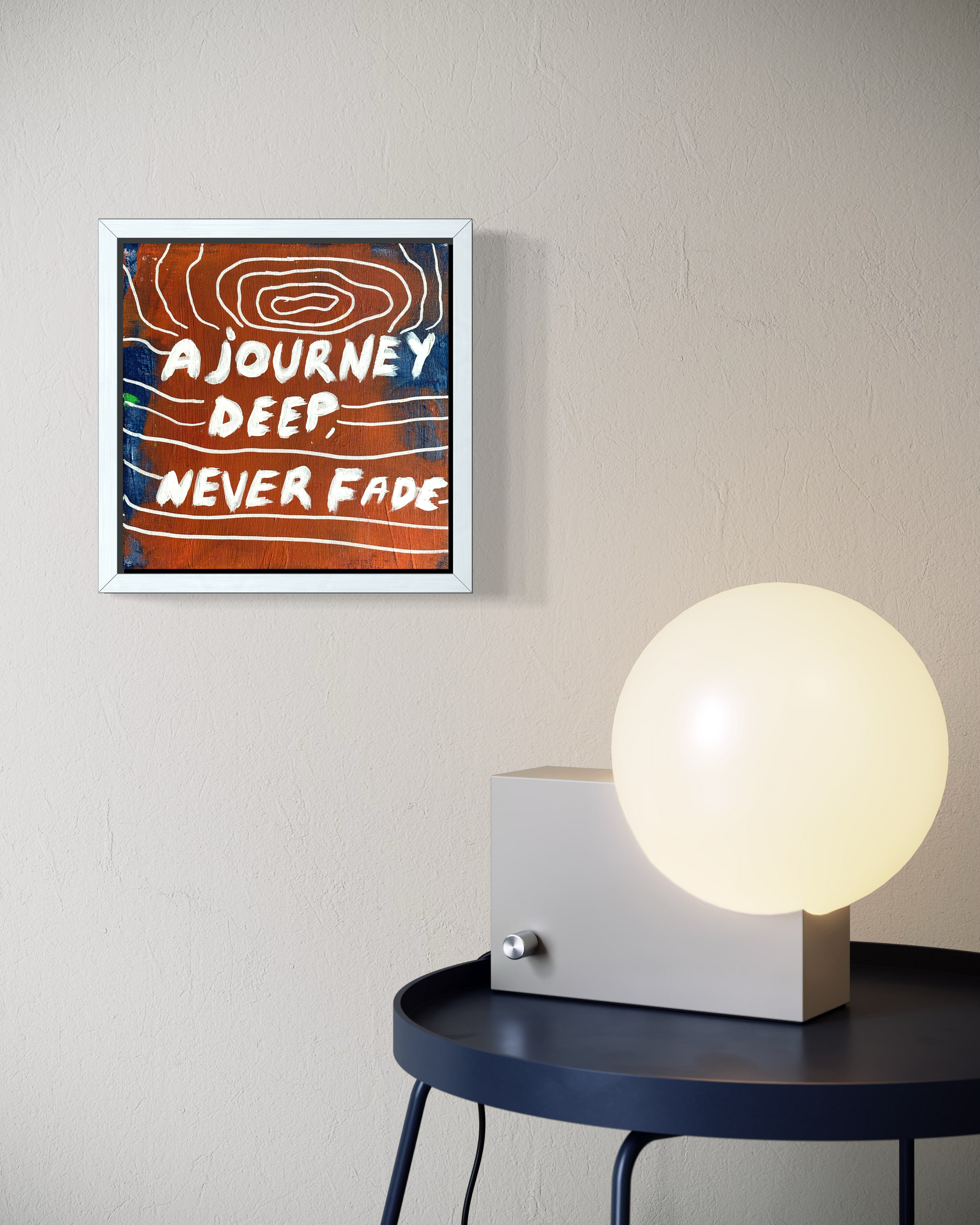 Never Fade Tablo | 20x20cm