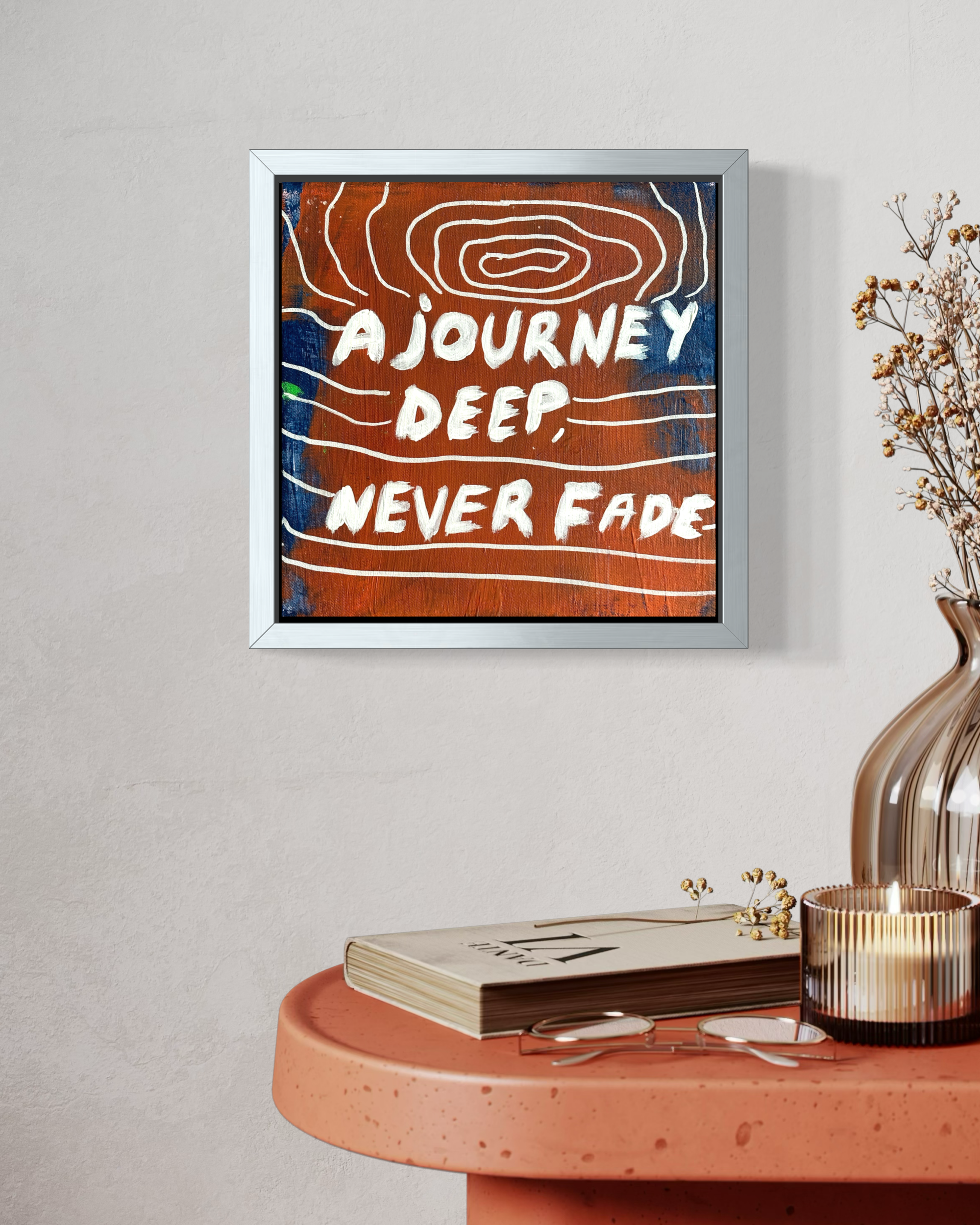 Never Fade Tablo | 20x20cm