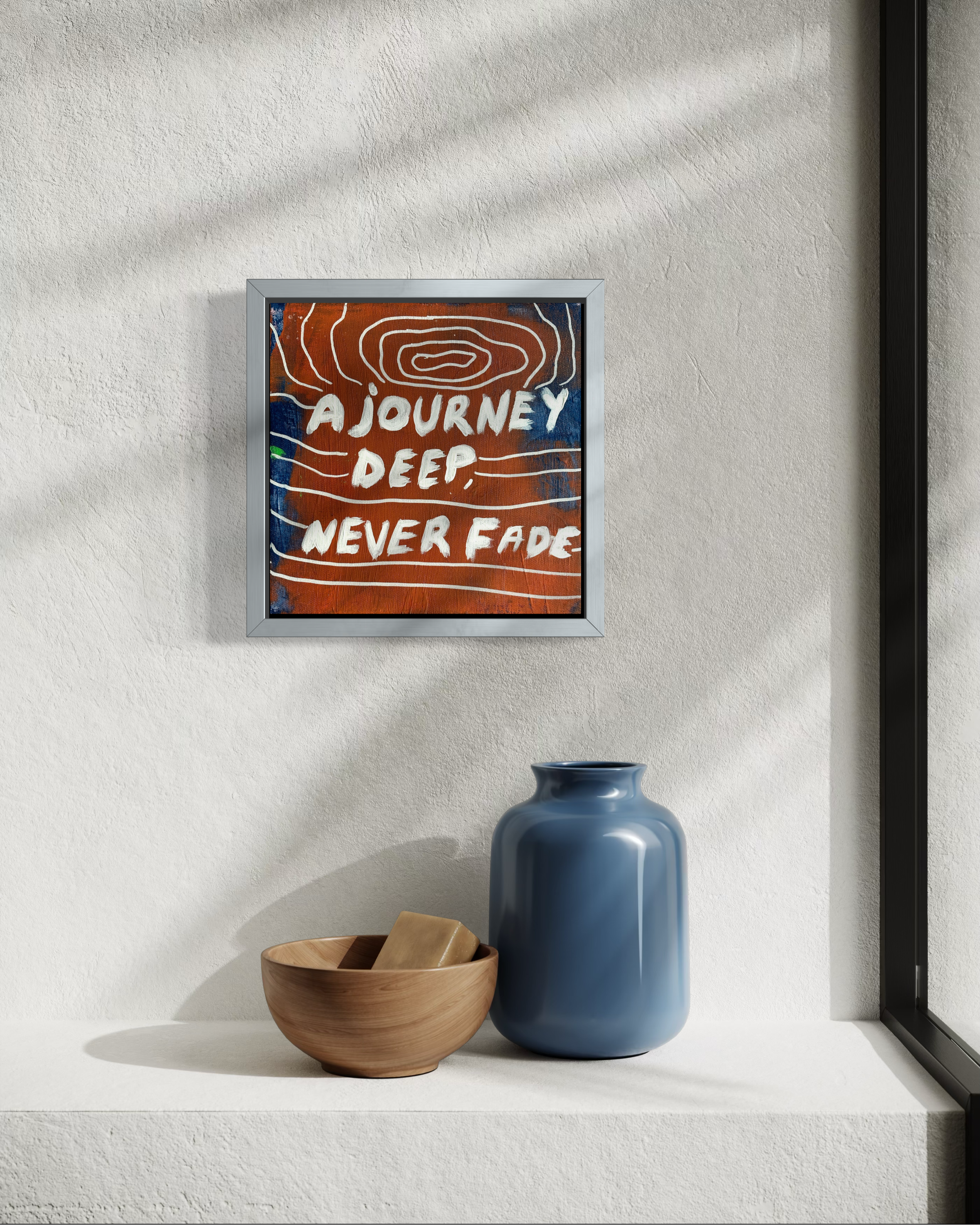 Never Fade Tablo | 20x20cm
