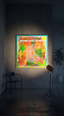 Never Lose Myself Tablo | 100x100cm