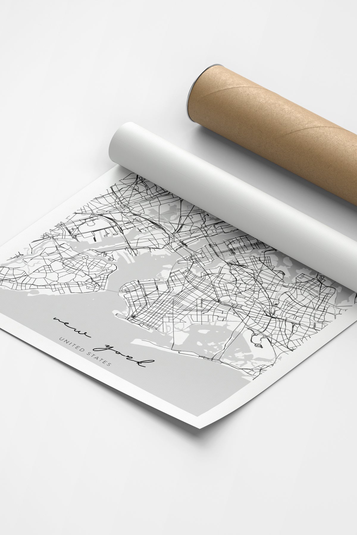 New York Şehir Haritası Poster