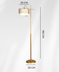Nexa Siyah & Gold Metal Lambader-Lambader-Alldesco-Mat Siyah-NowShopFun