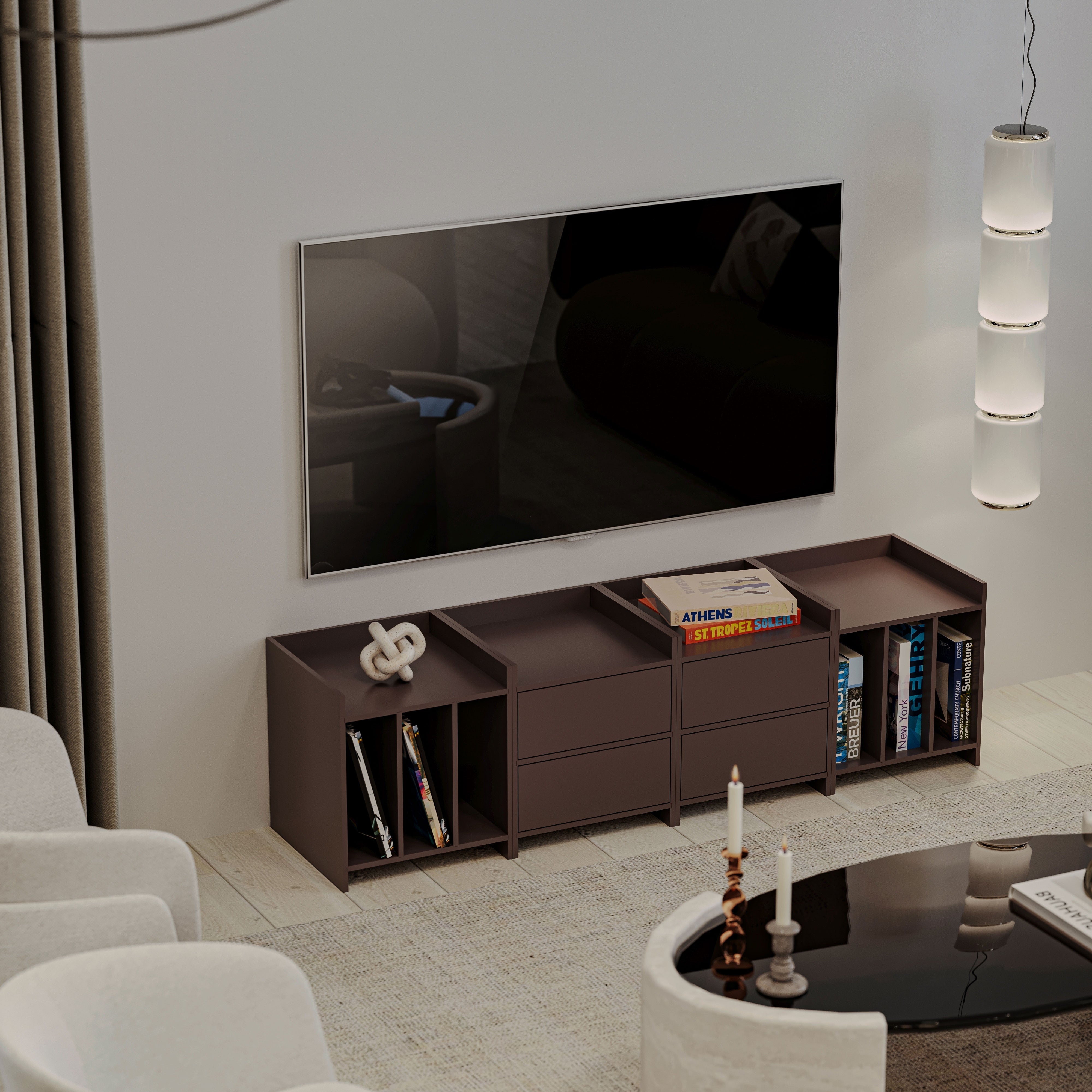 Nexa Tv Ünitesi Dörtlü Set