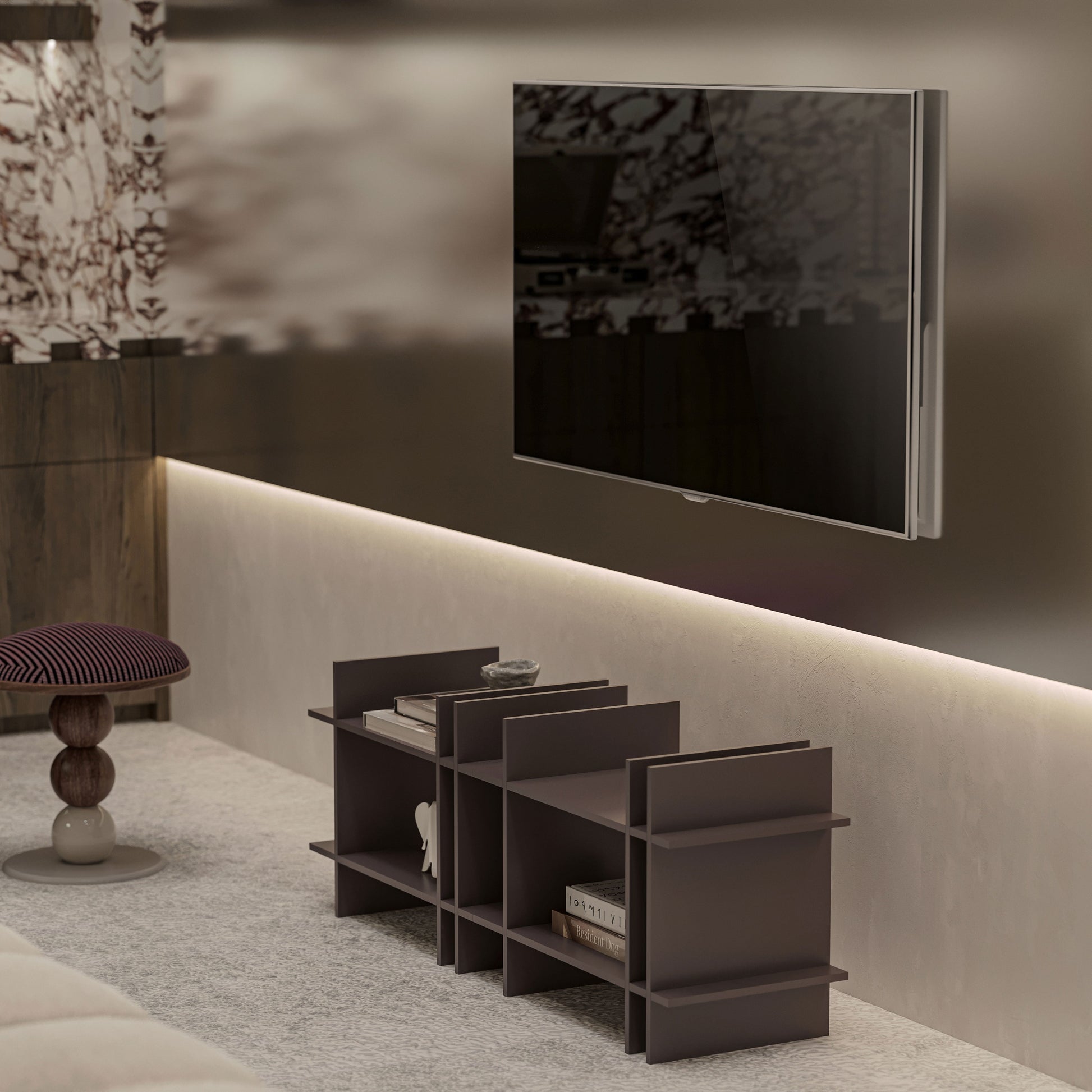 Nexa Tv Ünitesi Raf İKili Set