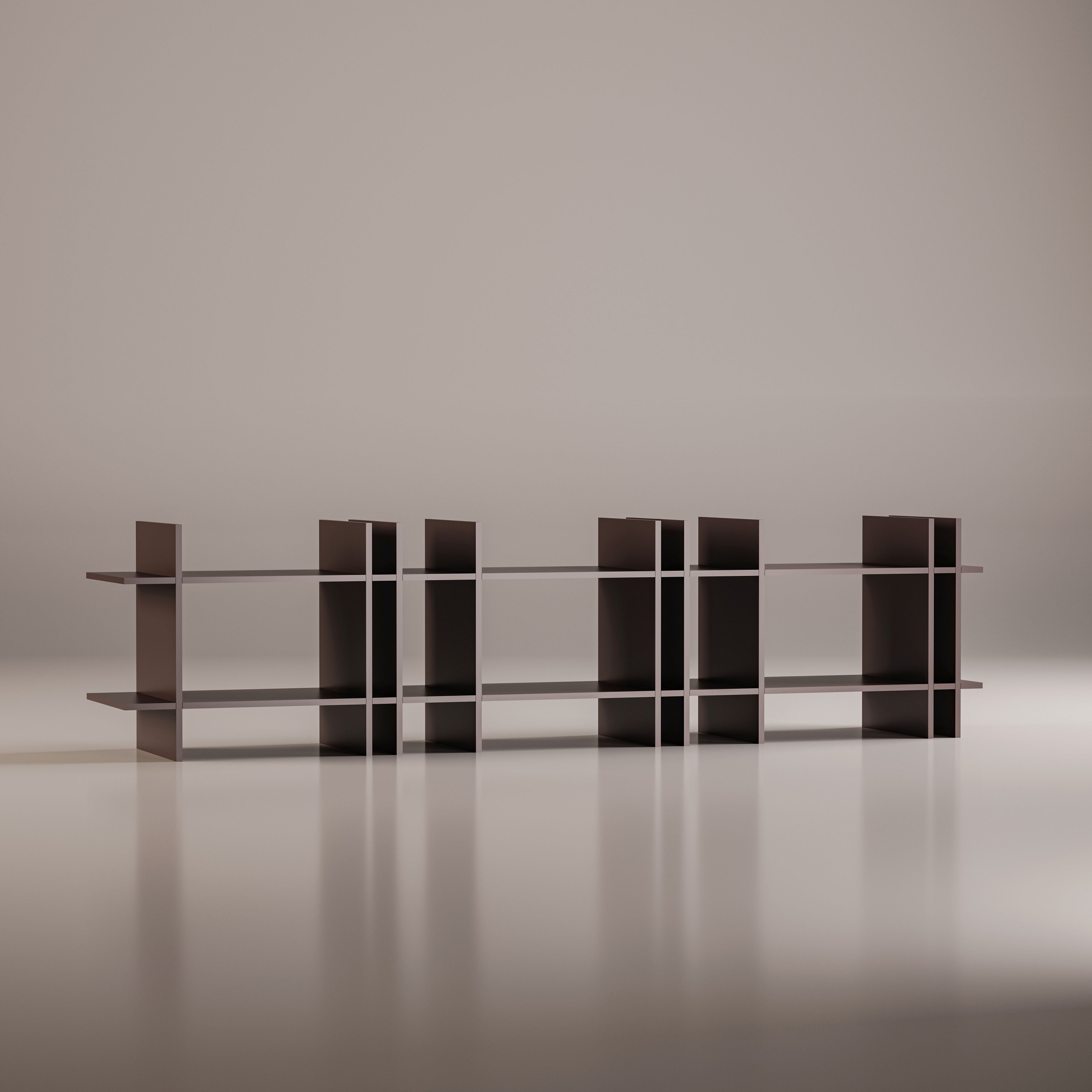 Nexa Tv Ünitesi Üçlü Raf Seti