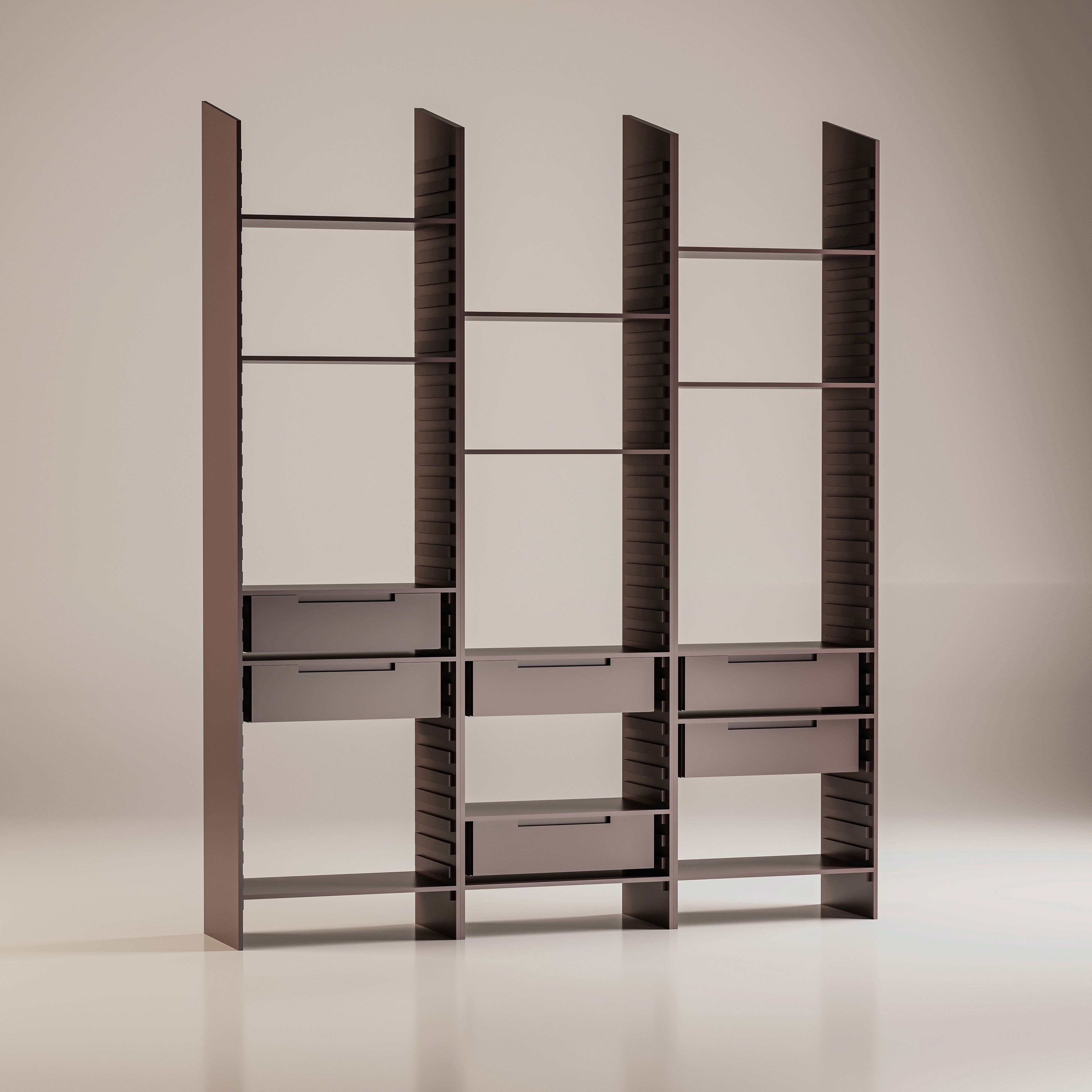 Nexa Üçlü Set Kitaplık