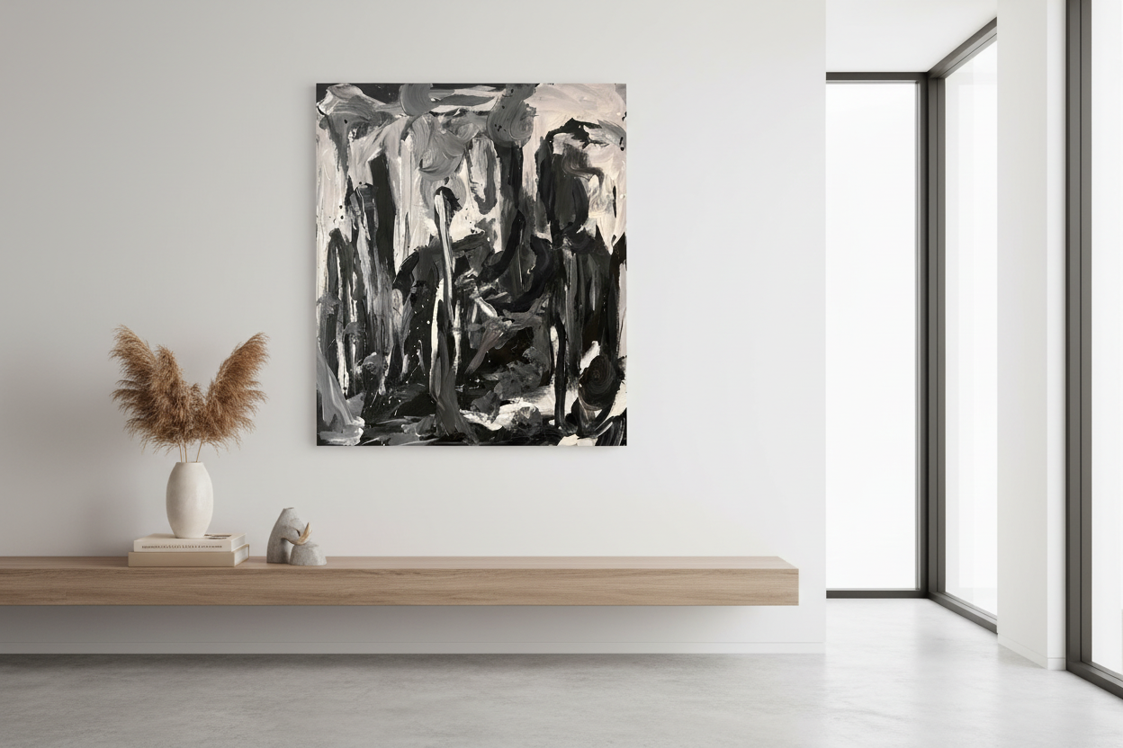 Night In The Forest - Tablo-Tablo-Şahika Altınsoy-NowShopFun