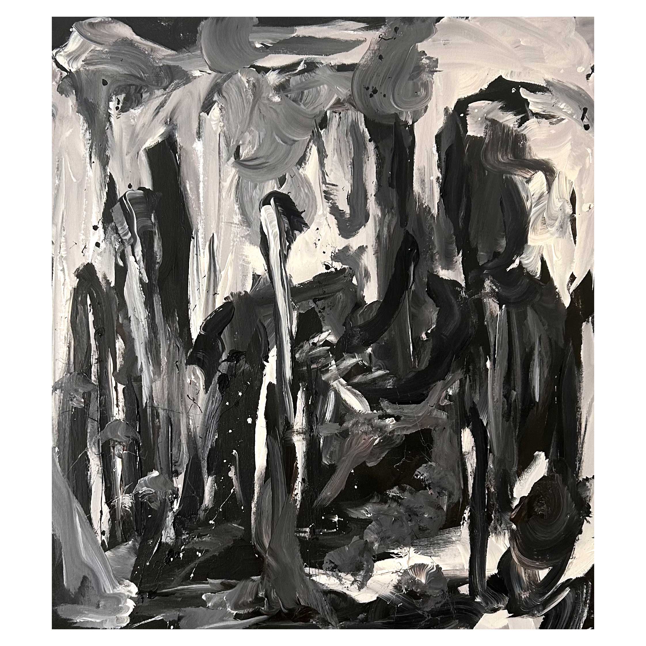 Night In The Forest - Tablo-Tablo-Şahika Altınsoy-NowShopFun