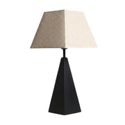 Nile Ahşap Abajur Siyah-Abajur-Pinot Interior-NowShopFun