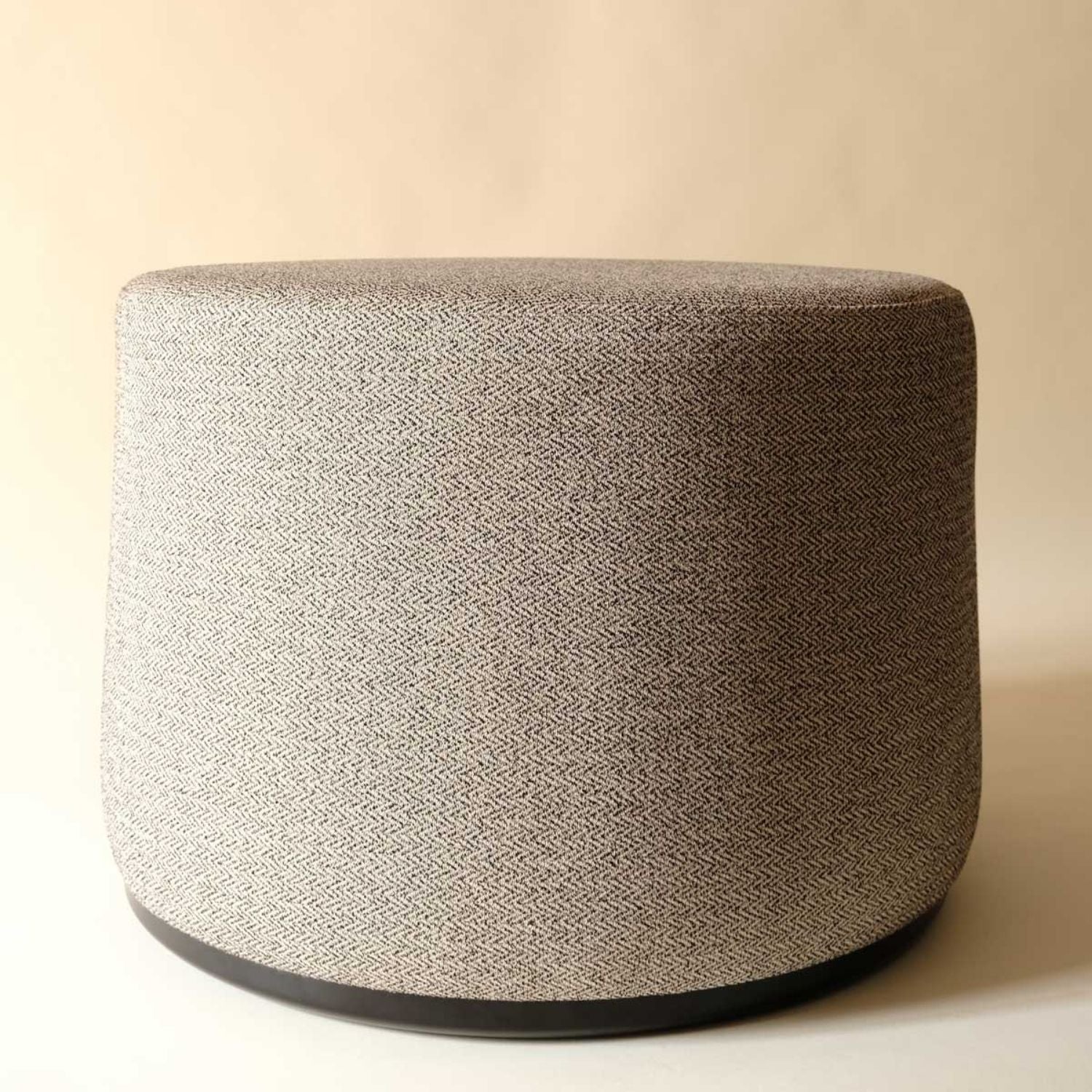 Nivalis Zigzag Yuvarlak Puf