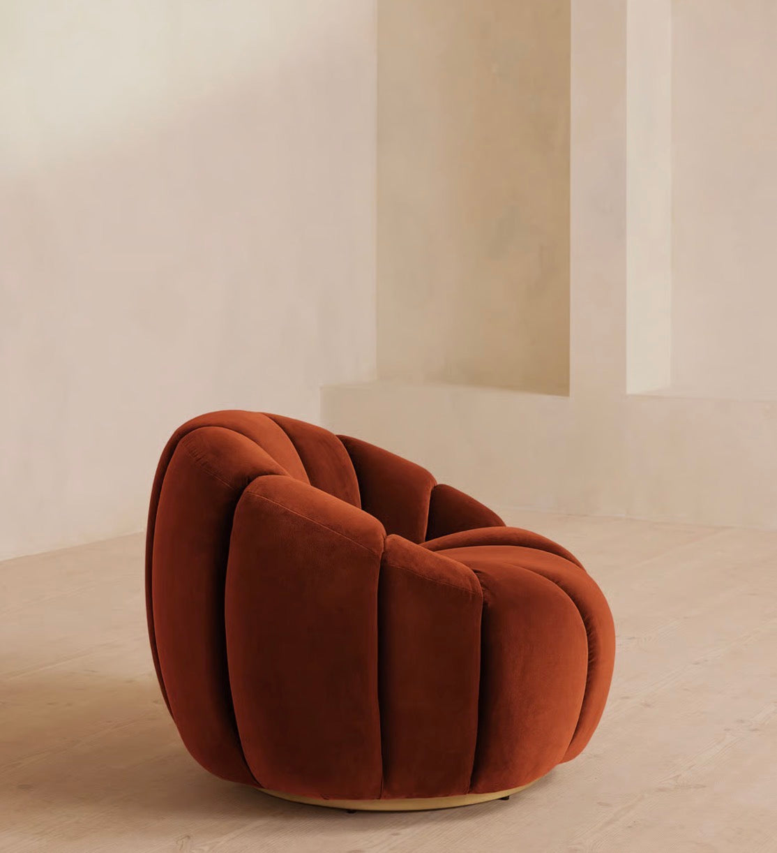 Nivora Kadife Berjer-Sofalab-Bordo-NowShopFun