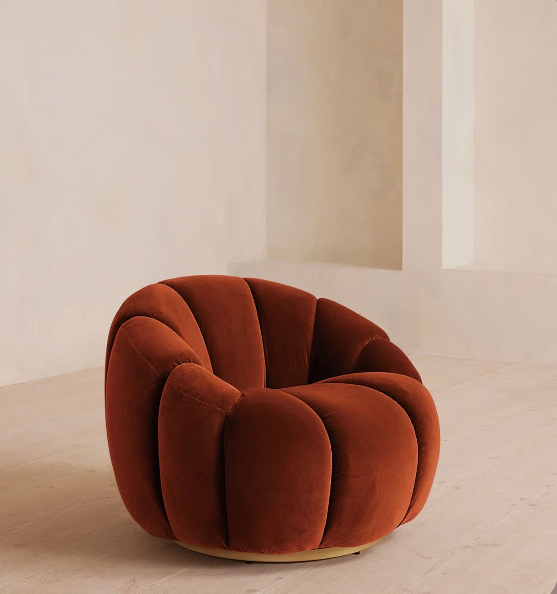 Nivora Kadife Berjer-Sofalab-Bordo-NowShopFun