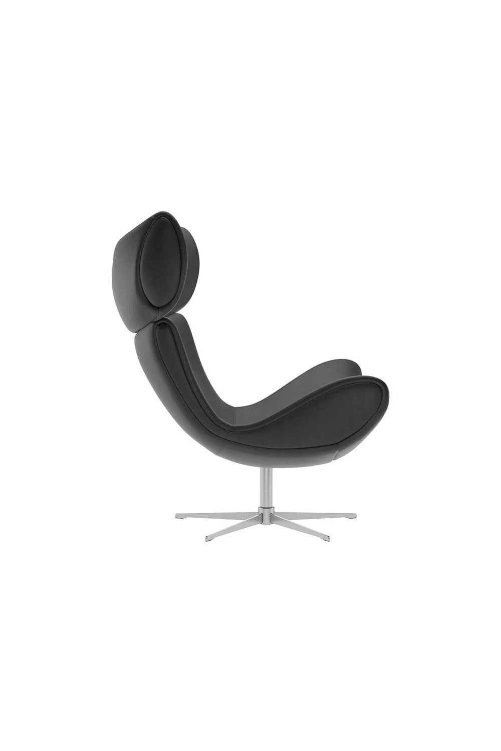 No1 Imola Lounge Chair Tarzı Gerçek Deri Berjer