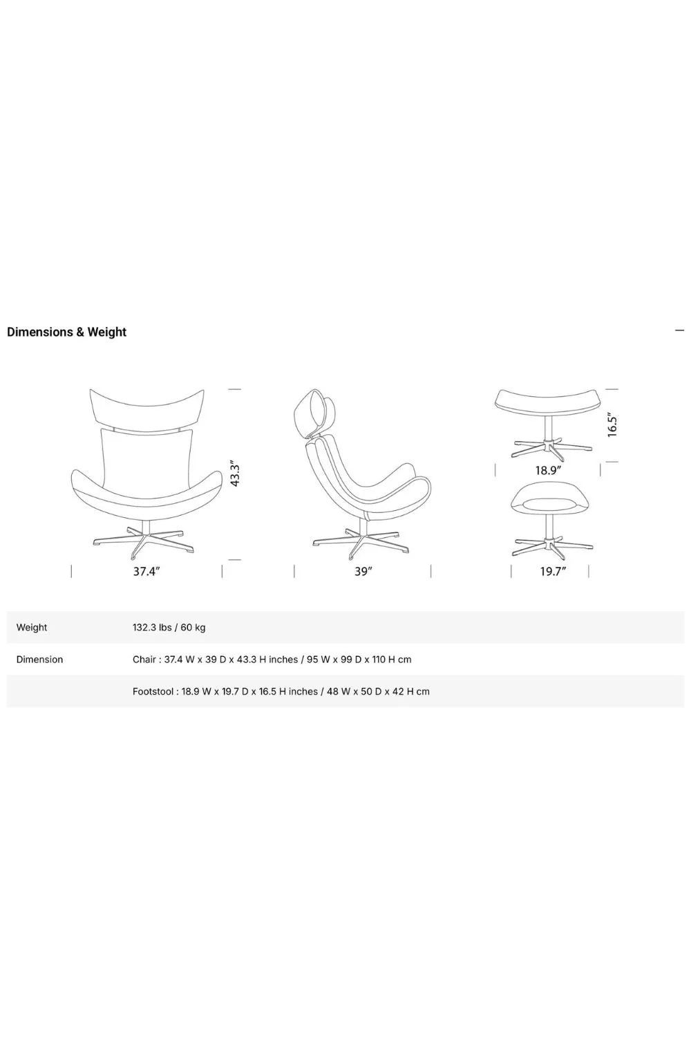 No1 Imola Lounge Chair Tarzı Gerçek Deri Berjer
