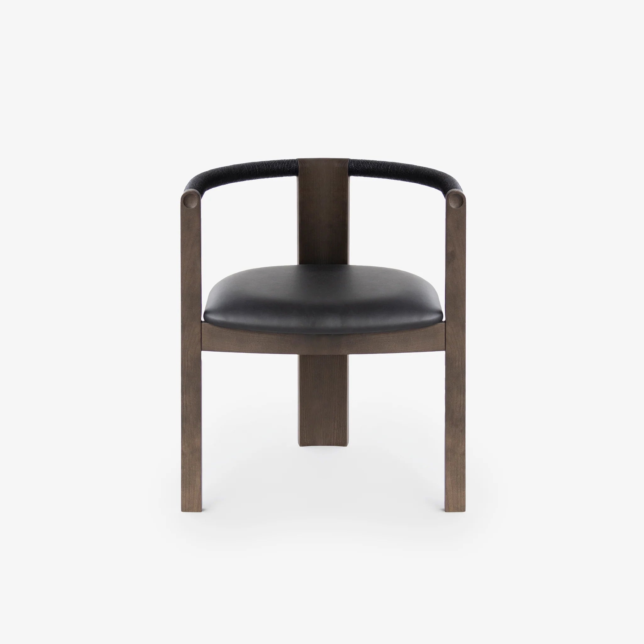 No:13 Riva Deri Sandalye Siyah