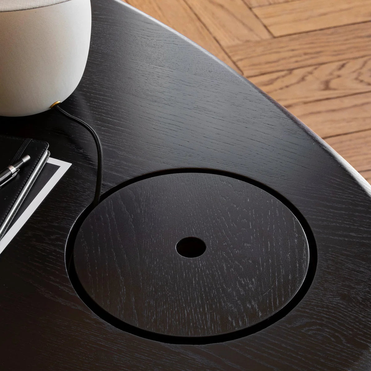 No:8 Art Siyah Çalışma Masası