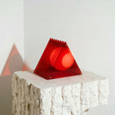 No.2 Yer Lambası Kırmızı-Masa Lambası-Lokal Collection-NowShopFun